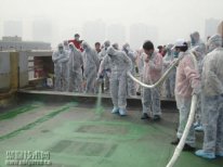 青島理工大學(xué)2011春季“（QTG）現(xiàn)場聚脲技術(shù)培訓(xùn)班”圓滿結(jié)束